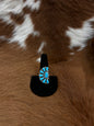 Ajw Stamped Adj 1/2 Clust. Ring