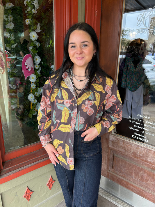 Floral Camp Shirt