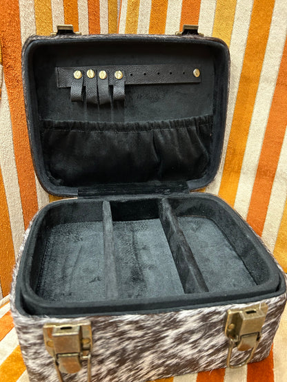 Checkered Top Jewelry Box