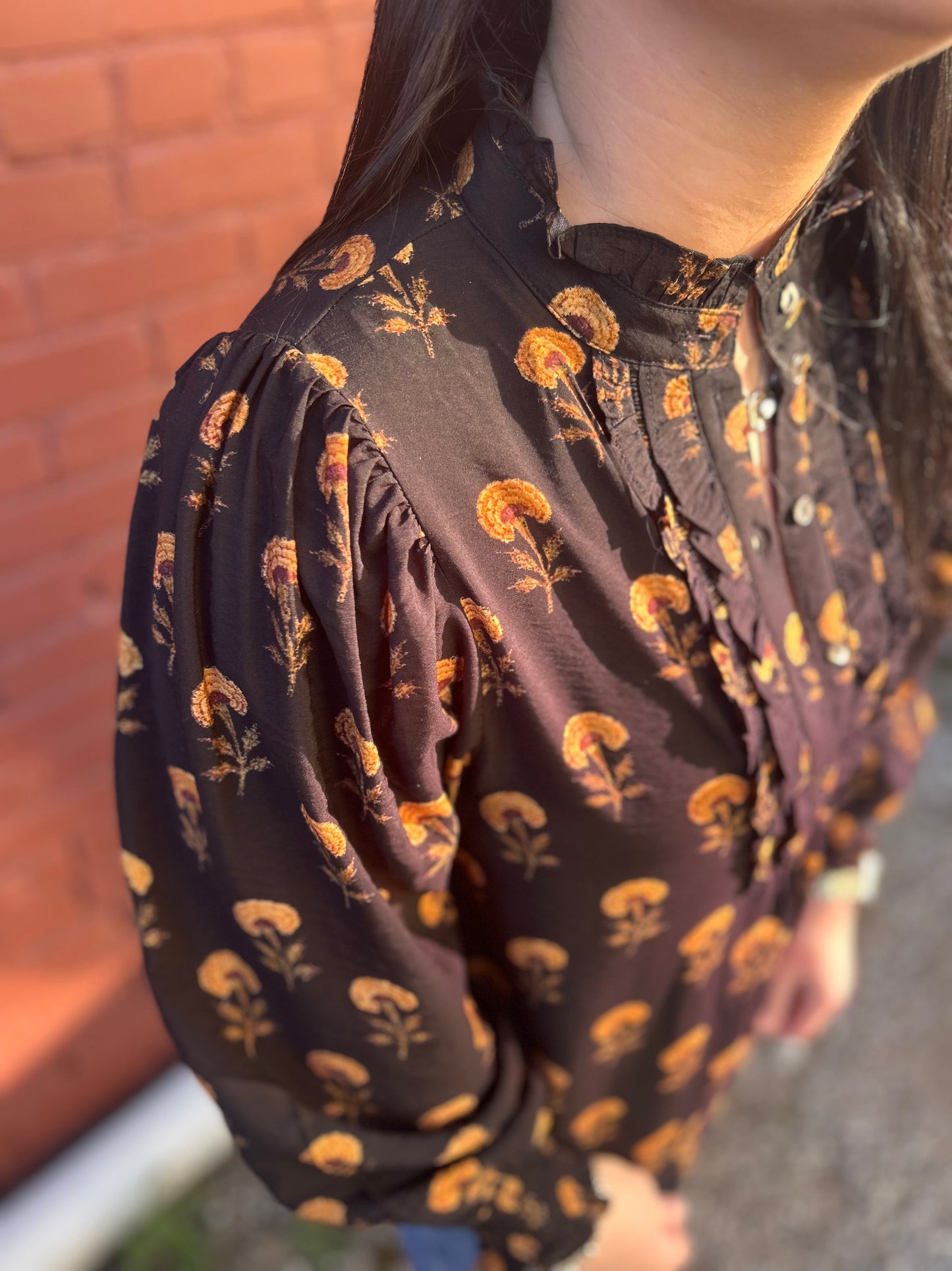 Pressed Flowers Top