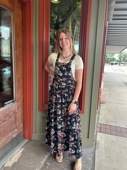 Black Wagon Overalls