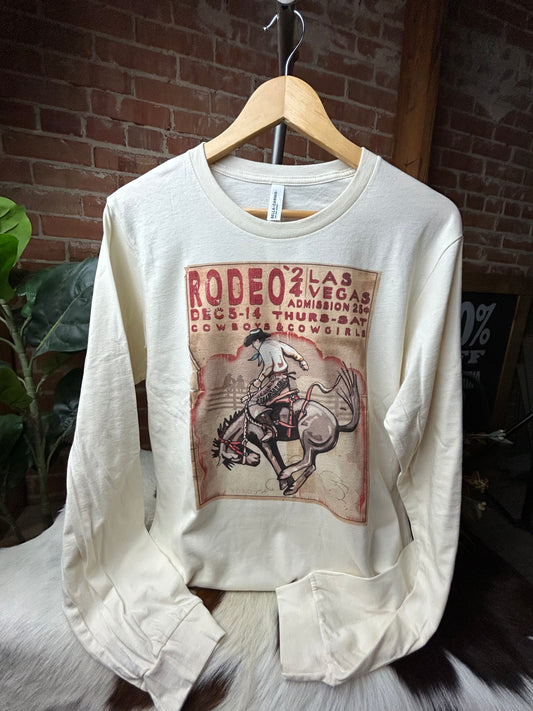 Rodeo Poster L/S Tee