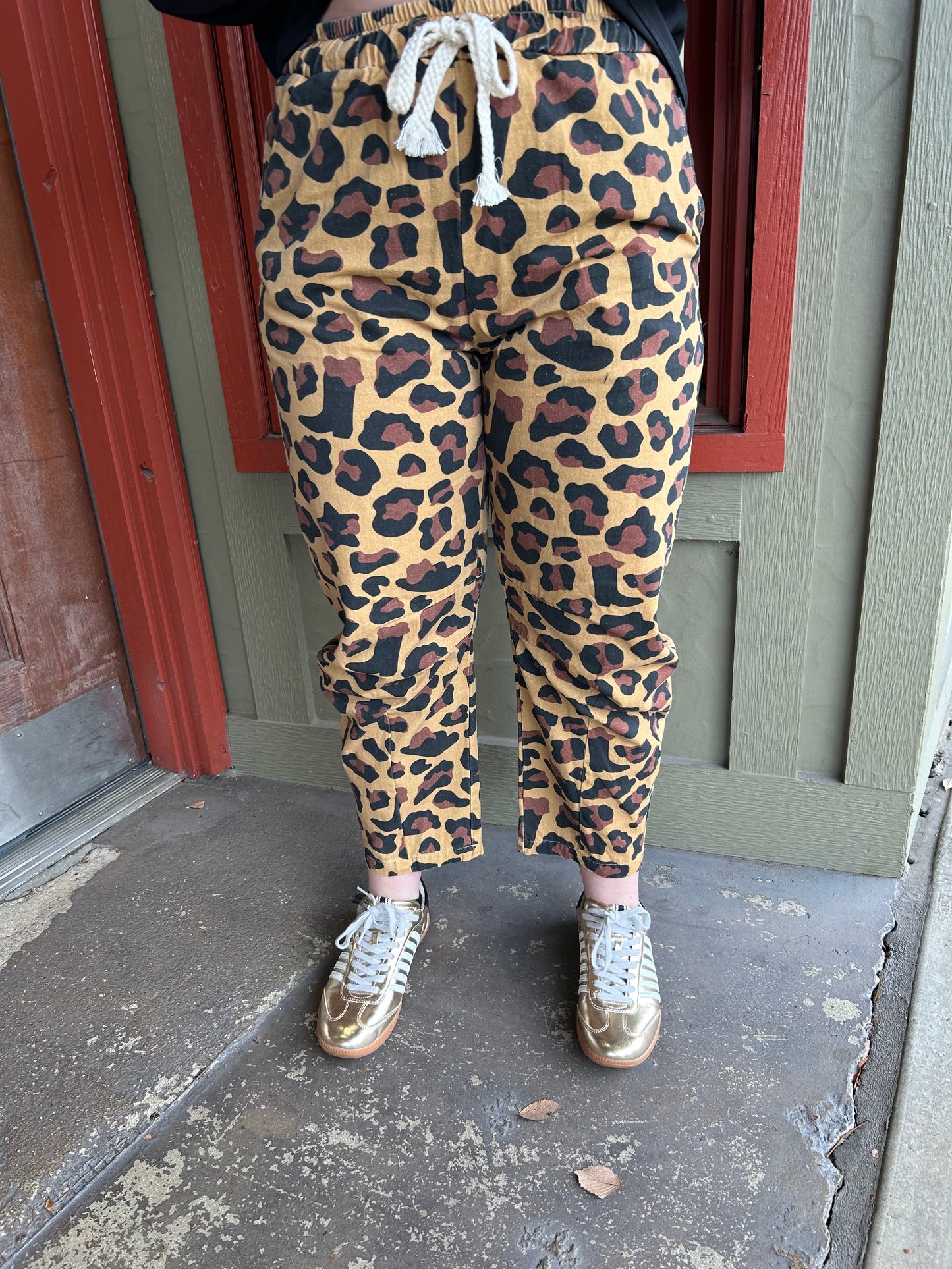 Western Cheetha Barrel Pant