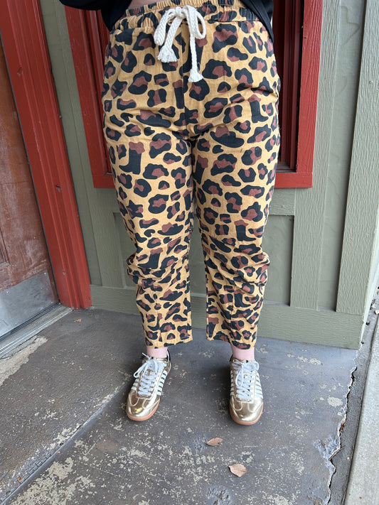 Western Cheetha Barrel Pant