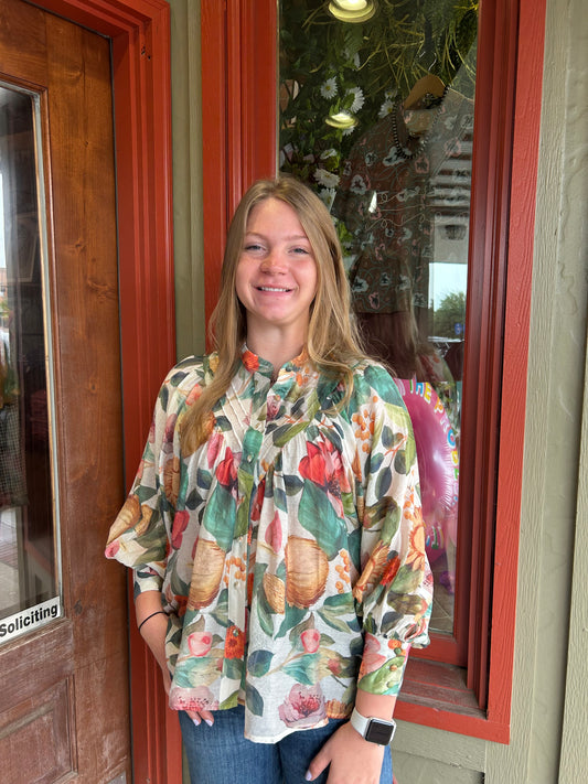 Fall Forest Top