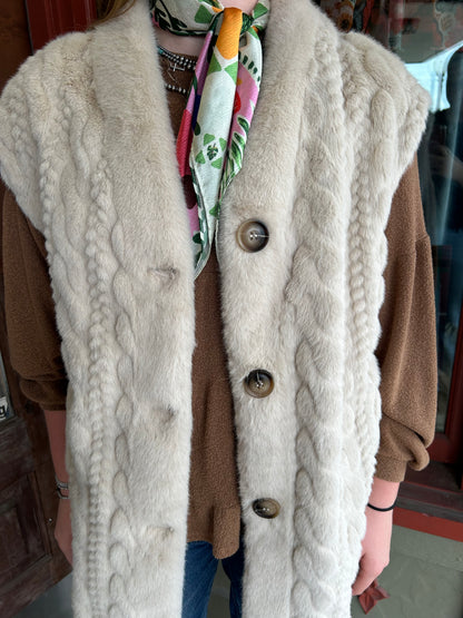 Leslie Fuzzy Fur Vest