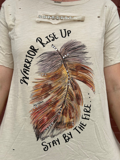 Warrior Rise Up Tee