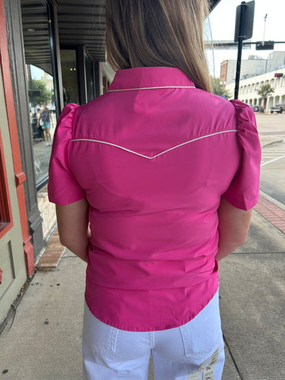 Pecos Shirt - Hot Pink