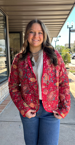 Evelyn Floral Jacket