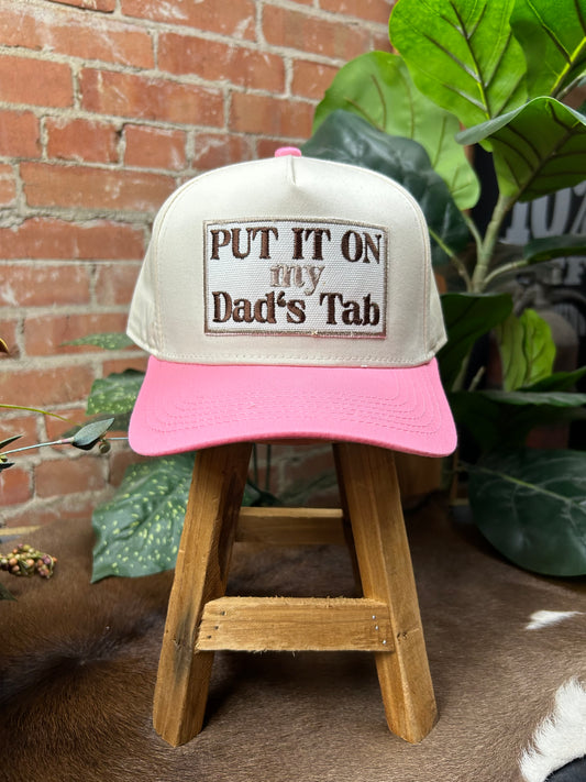 Dad's Tab Snapback Cap