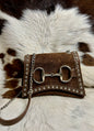 Rough Out Sanffle Bit Purse