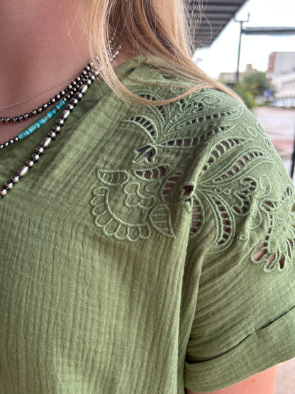 Tiki Dress - Green