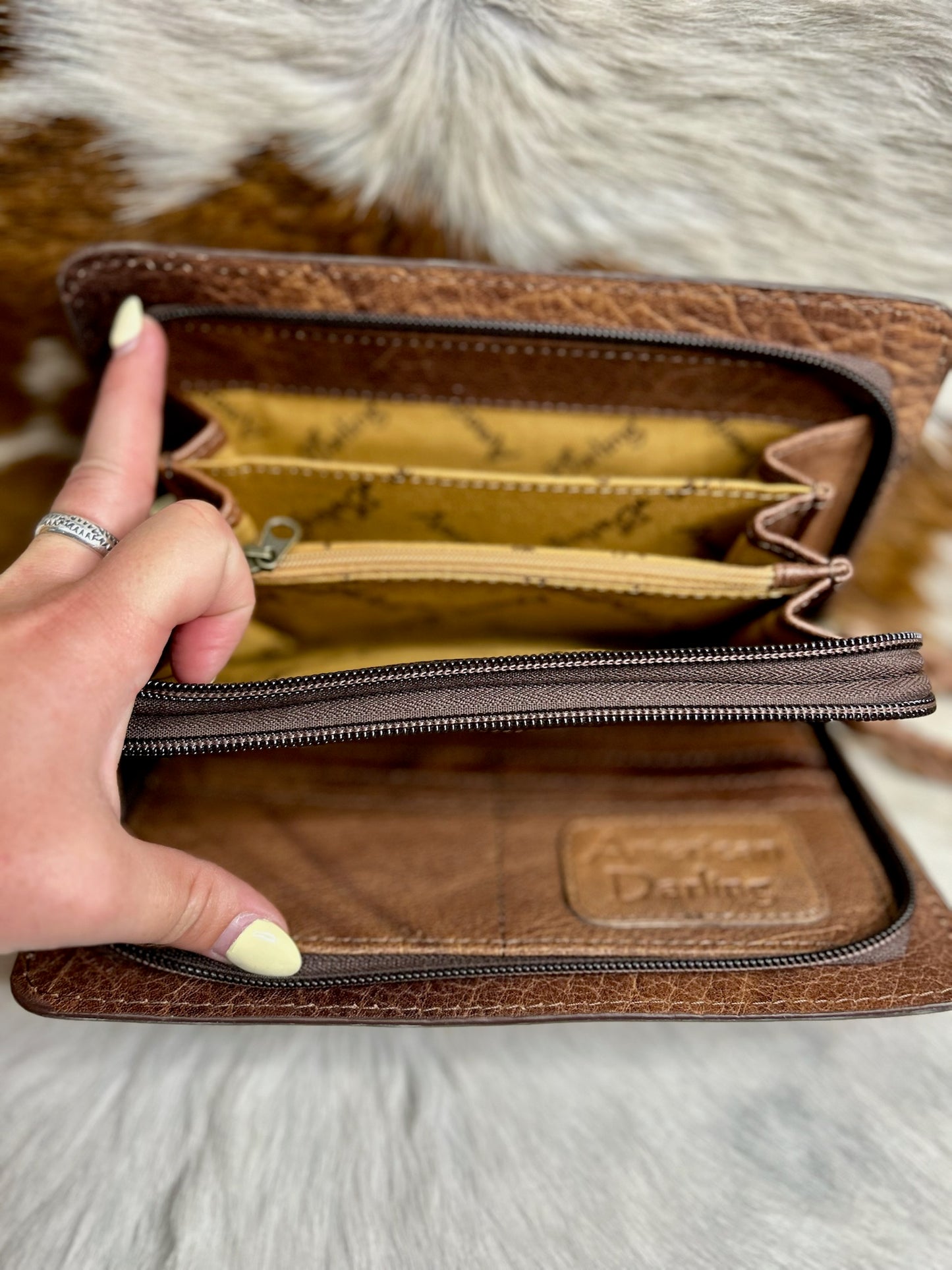 Tooled Book Wallet