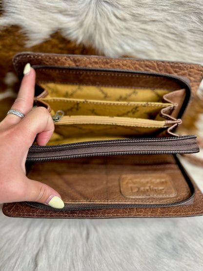 Tooled Book Wallet
