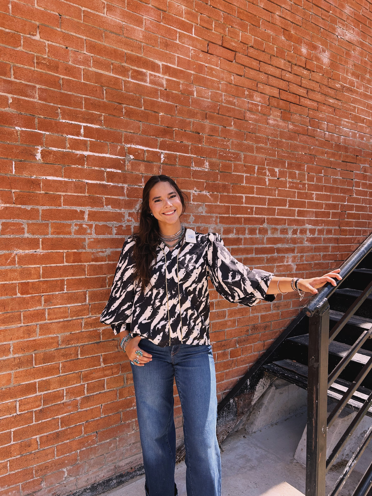Zebra Top