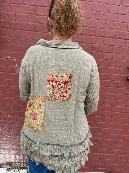 Soft Ruffle Jacket