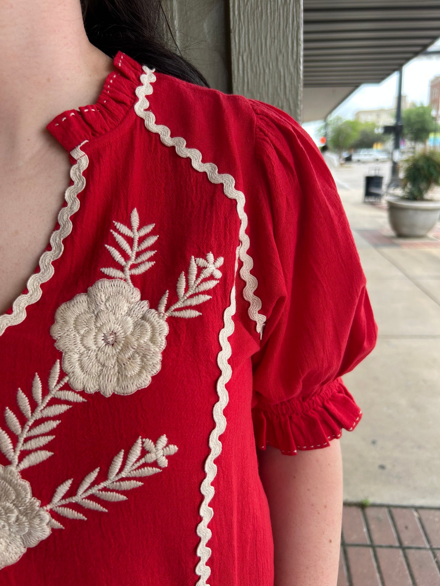 Dana Top - Red