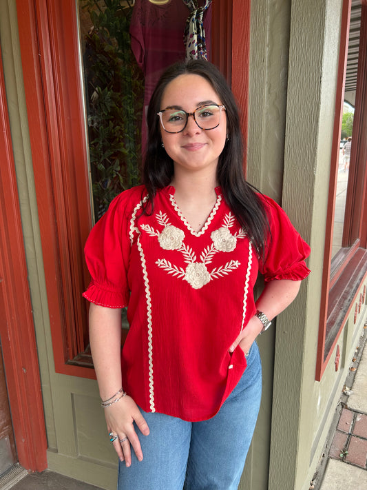 Dana Top - Red