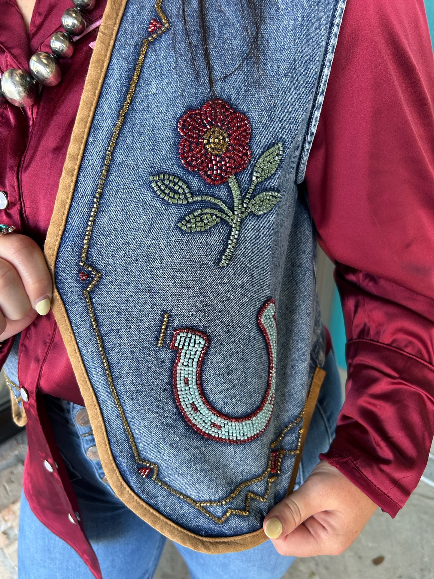 Charli Ann Beaded Vest