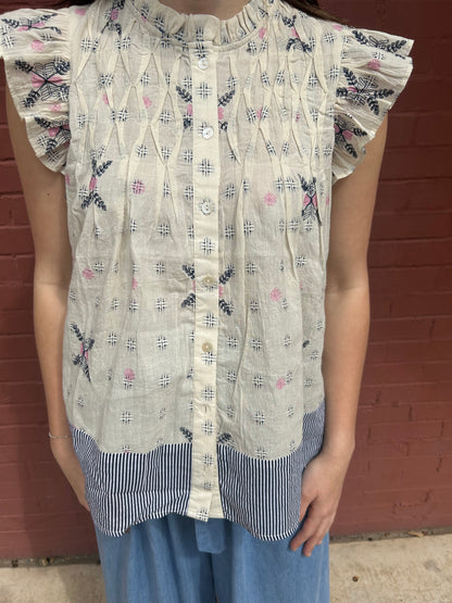 Smocked & Frills Top
