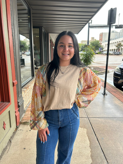 Coral Sun Top