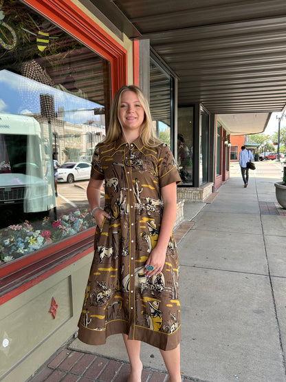 Oil Camp Dress