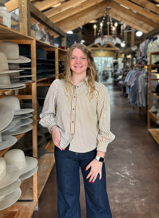 Pennie Shirt - Mocha