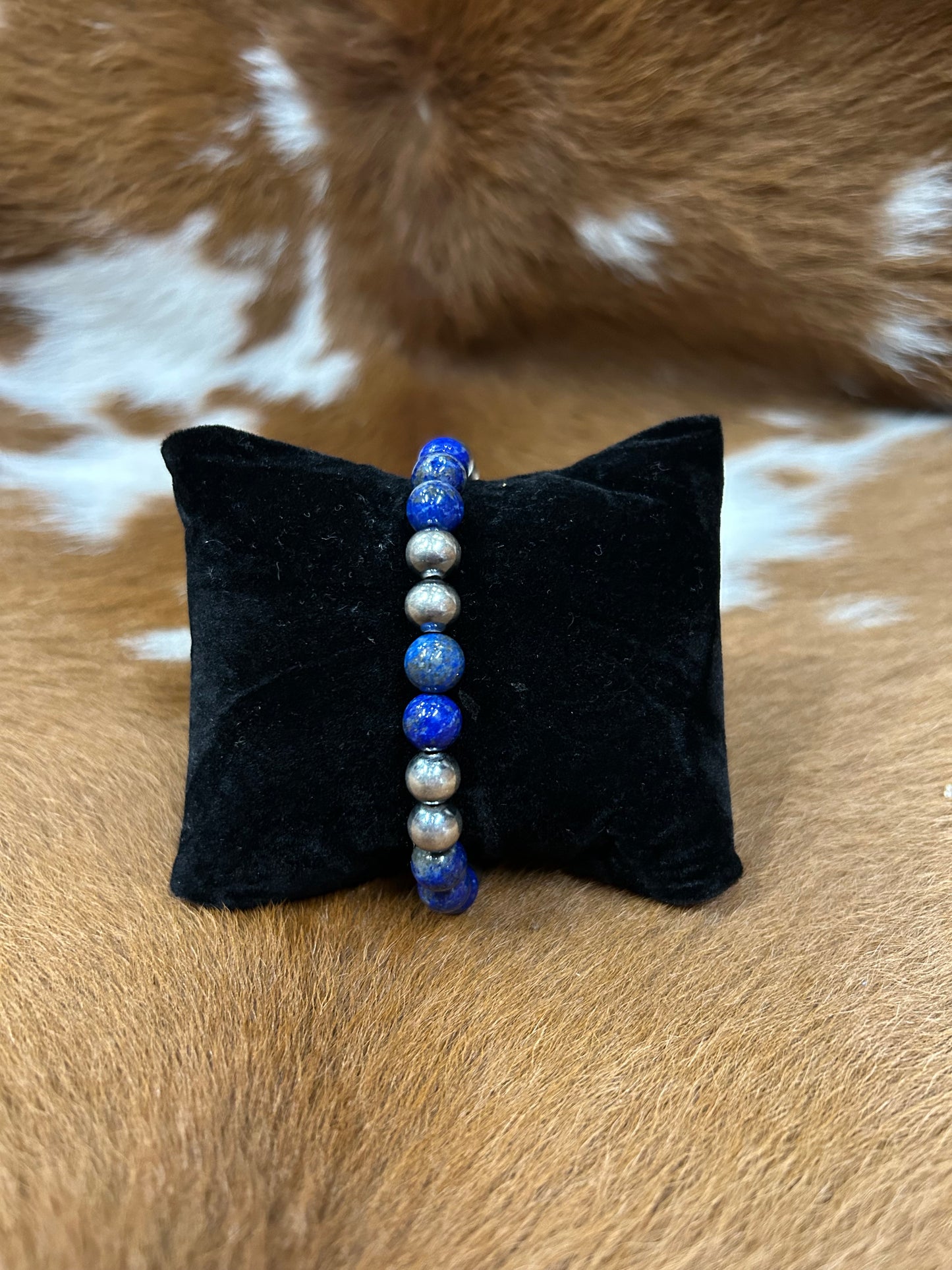 8mm & Lapis Bracelet