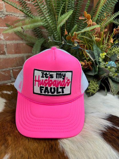 Husband's Fault Cap