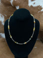 Navajos W/ Bumble Bee Jasper Necklace