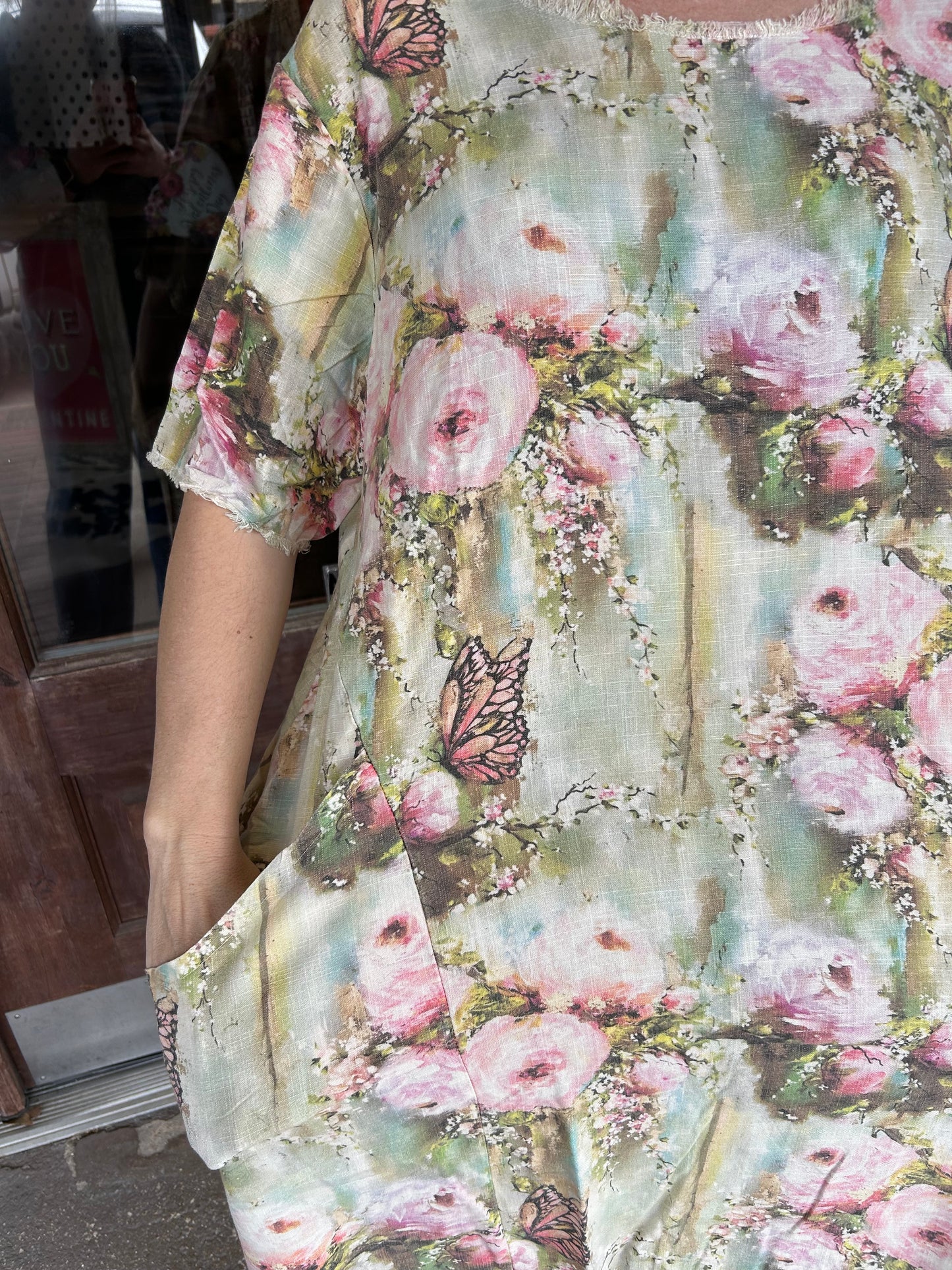 Spring Dreams Linen dress