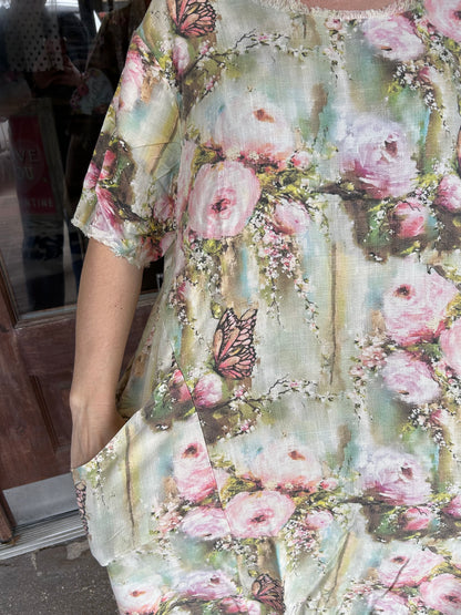 Spring Dreams Linen dress