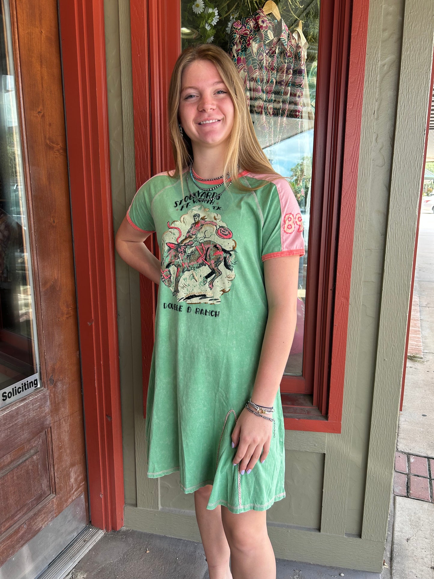 Bucking The Fort Dress