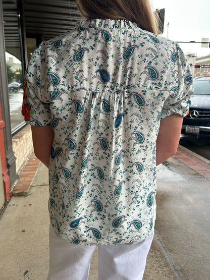 Peacock Palozza Top