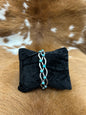 12 Stone Wiggle Cuff