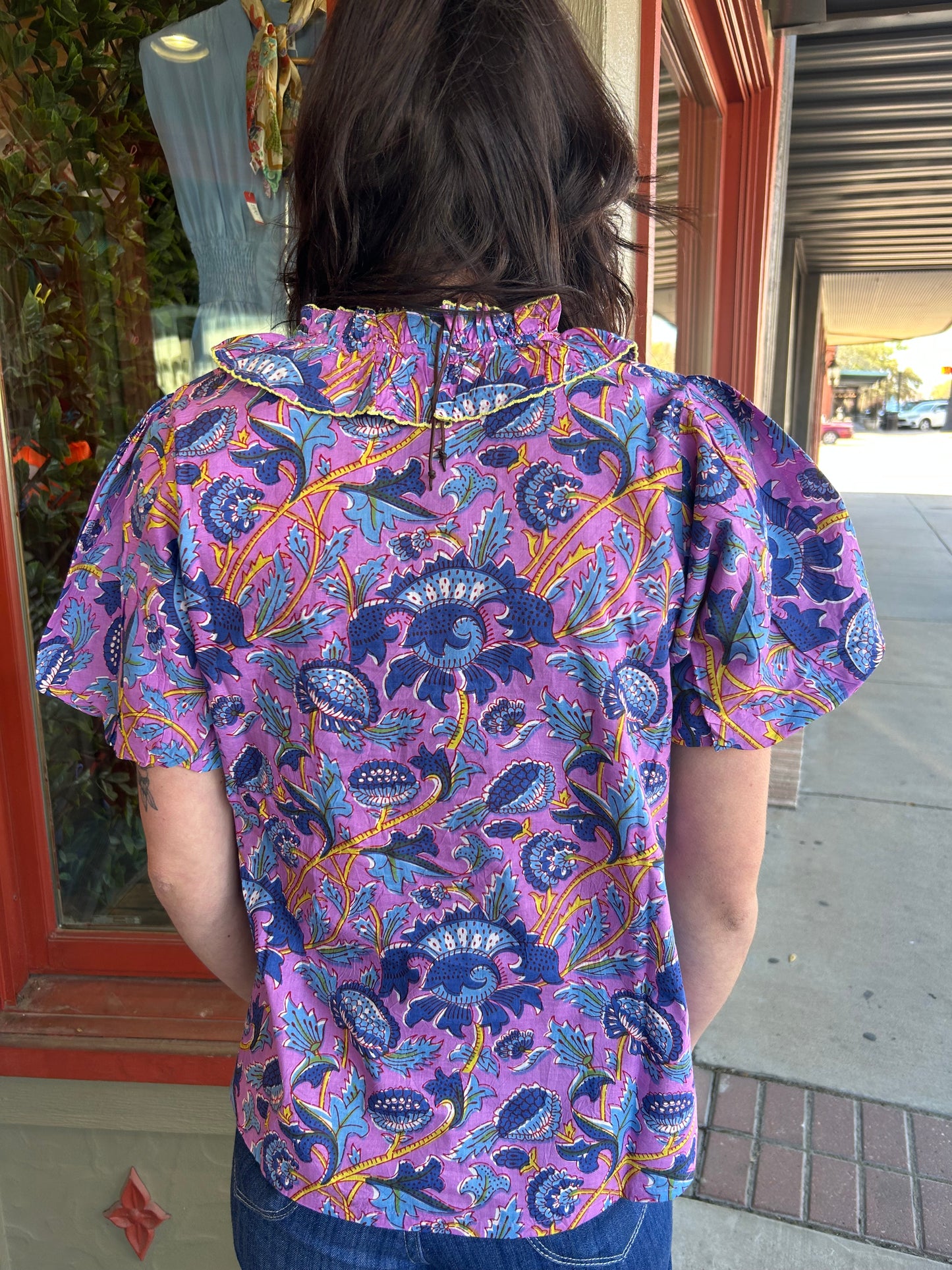 Violet Irma Top