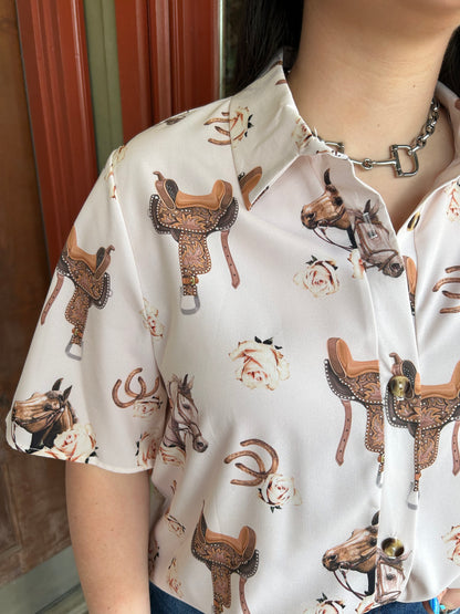 Horse Saddle Shirt