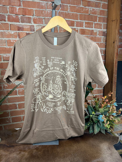 Code Of The West Tee
