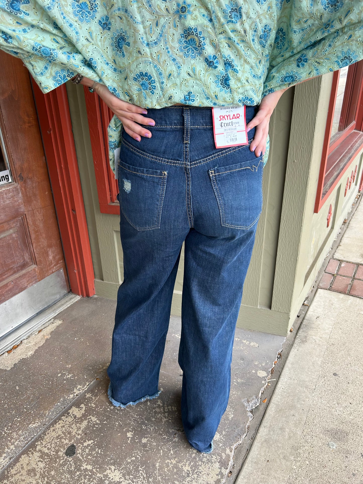 Skylar Wide Leg Jean