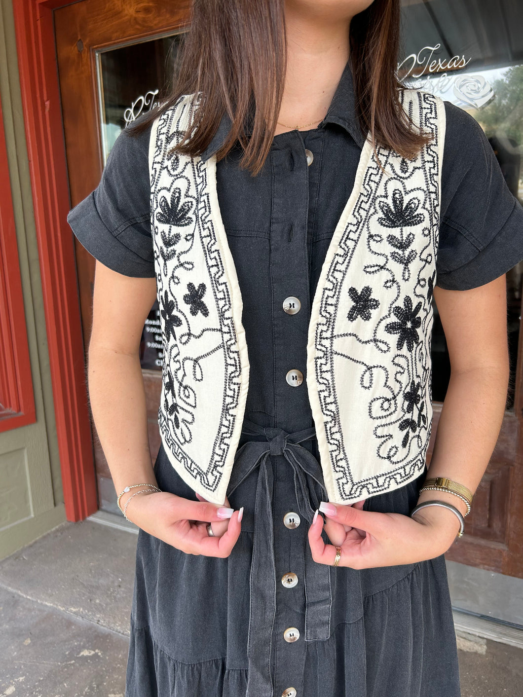 Festival Embroided Vest