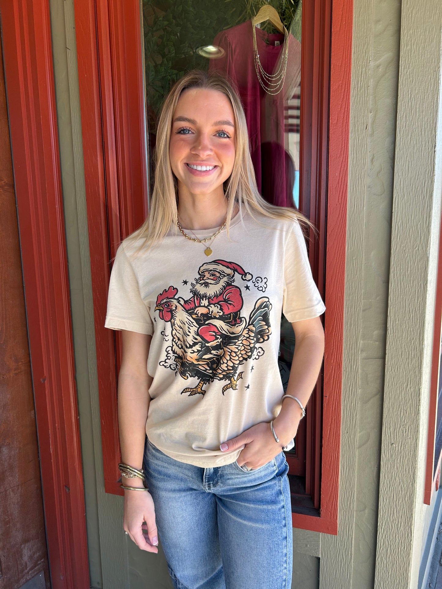 Chicken Santa Tee