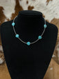 Turquoise Heart W/ Navajo