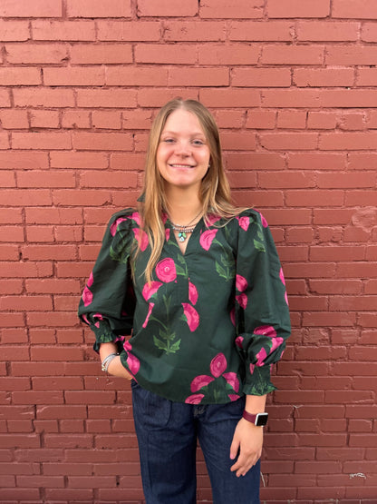 Ranunculus Flower Top