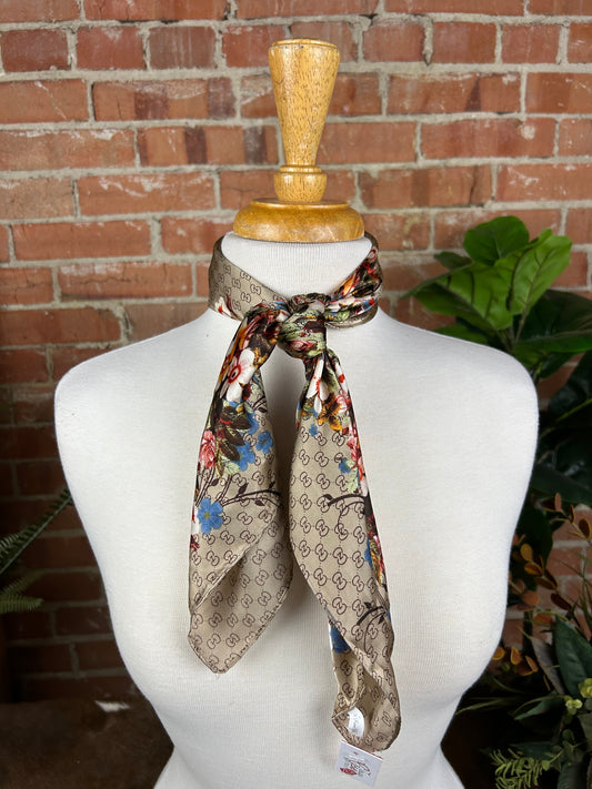 Close Call Floral Wild Rag