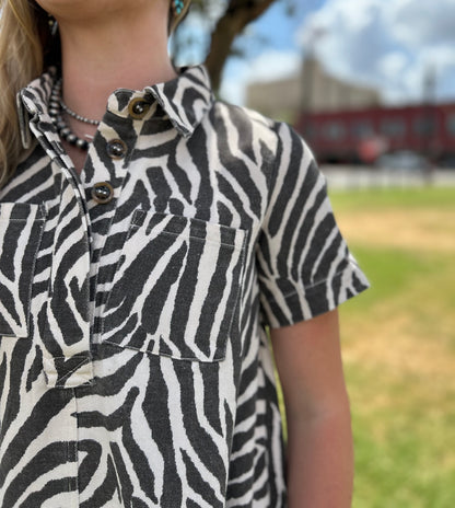 Zebra Dress