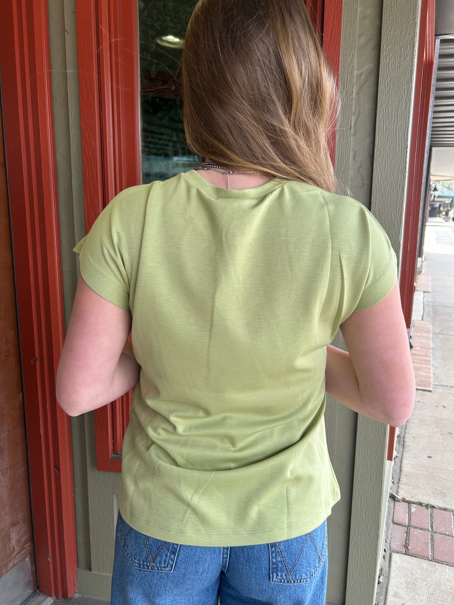 Cassidy Top - Matcha