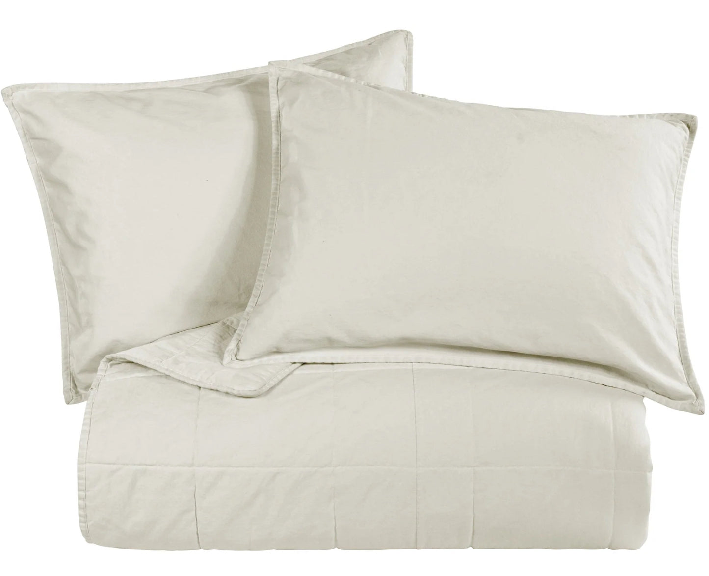 Stonewash Cotton Canvas Coverl - KING