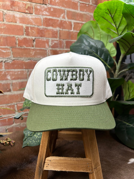 Cowboy Hat Snapback Cap