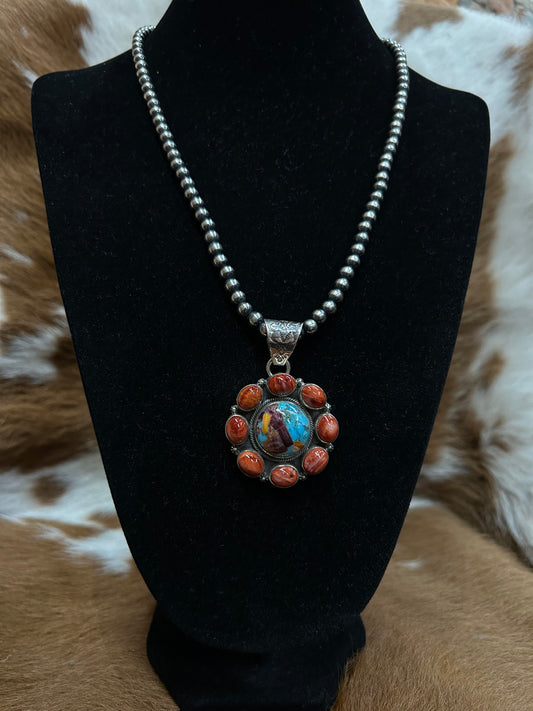 Flower Cluster Pendent