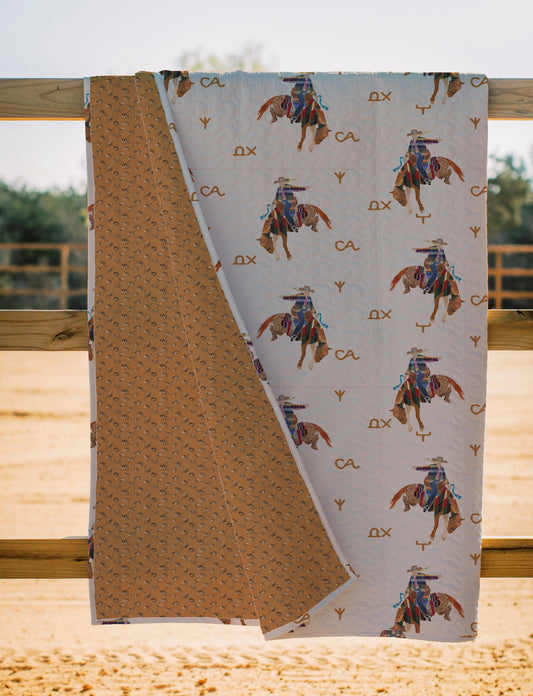Casey Cowgirl Queen Quilt